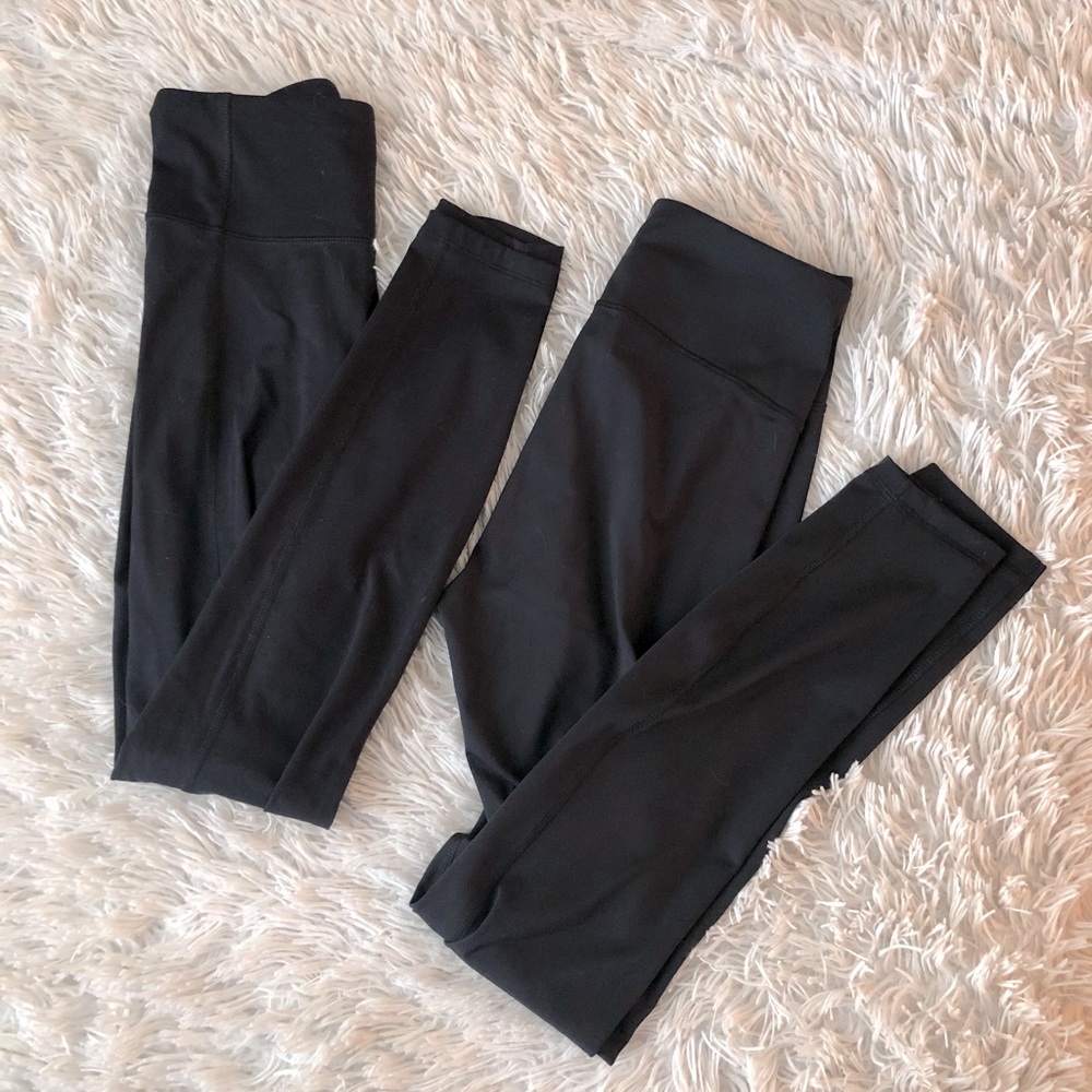 Set of 2 All In Motion black leggings